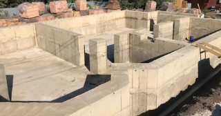 Фундамент с цокольным этажом под ключ заказать в Гусь-Хрустальном - фундамент цокольный этаж под ключ цена от 7223 руб за м2