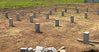 Фундамент на забивных жб сваях под ключ в Гусь-Хрустальном - фундамент из забивных железобетонных свай цена от 3147 руб/м2